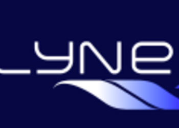 Logo von FlyNex auf blauem Grund